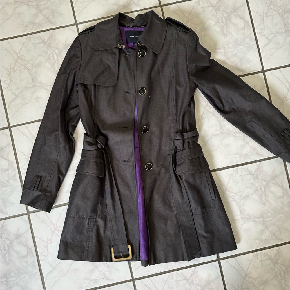 Banana republic trench coat